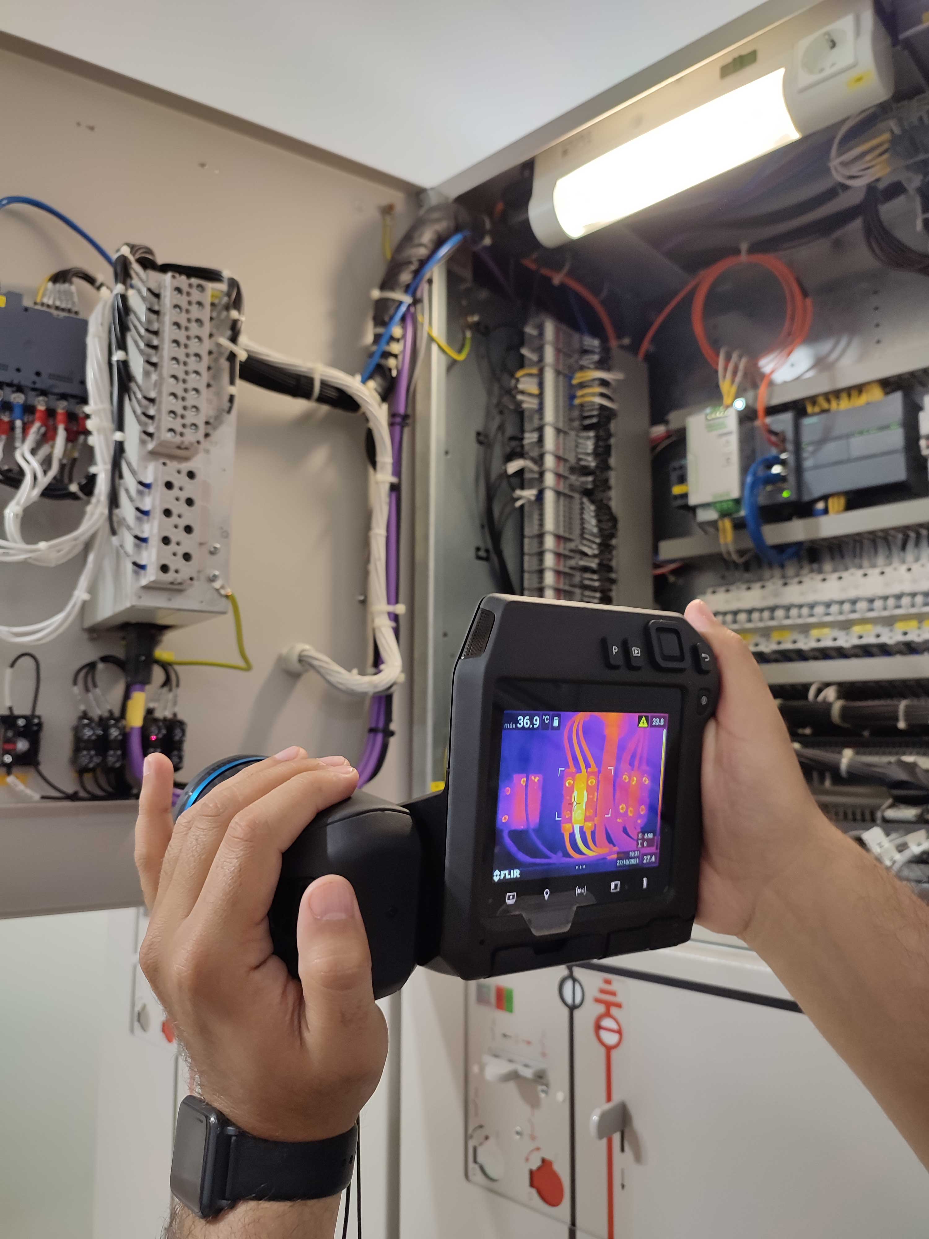 Mantenimiento predictivo: CLYFSA incorpora termografía de alta gama a su subestación